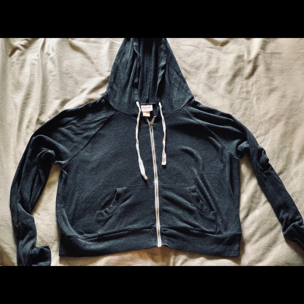 Black hoodie